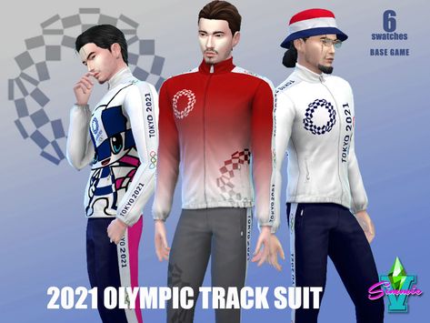 Tokyo Olympics, School Uniforms, Track Suit, The Sims Resource, Sims Resource, Olympic Games, The Sims, New Life, Sims 4