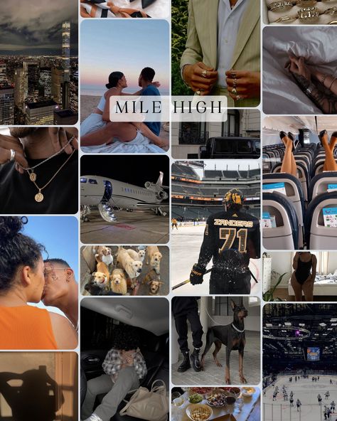 Aesthetic/mood board for Mile High by Liz Tomforde Liz Tomforde Mile High, Miles High Liz Tomforde, Mile High Book Aesthetic, Mile High Liz Tomforde Aesthetic, Mile High Liz Tomforde, Evan Zanders, Stevie Shay, Books Edits, Read Aesthetic