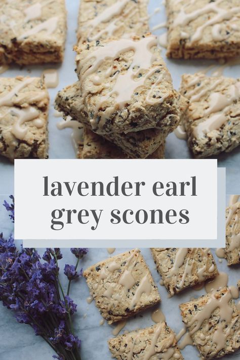 Earl Grey Scones, Lavender Earl Grey, Gluten Free London, Snacking Cake, Vegan Scones, Gluten Free Scones, Clean Baking, Gf Flour, Tea Party Food