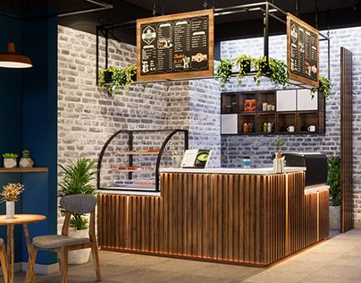 Coffee Shop Entrance Design, Small Coffee Shop Bar Design, Cafe Ideas Design Small Spaces, Coffee Bar Industrial Design, Cafe Interior Design Wood, Coffee Shop Home Decor, Gallery Shop Design, Coffee Shop Interior Design Industrial, Retail Coffee Shop