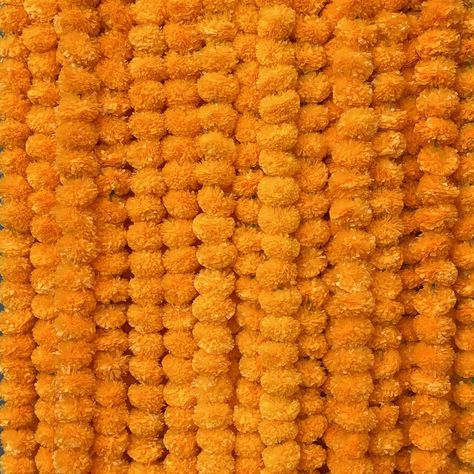 PRICES MAY VARY. 5 PC - 5 feet Marigold Garland Indian/American Wedding Party Mantle Decoration, Faux Garlands Wedding Garland, Diwali Decoration, Spring Bush Floral! (Orange) Style - Traditional Indian Decoration Marigold Strings Material Used - Fiber , plastic and cotton threads Quantity - 5 strings in 1 pack Size - 5 Feet Long 5 PC - 5 feet Marigold Garland Indian/American Wedding Party Mantle Decoration, Faux Garlands Wedding Garland, Diwali Decoration, Spring Bush Floral! (Orange) Marigold Garland, Indian American Weddings, Indian American, Indian Flowers, Artificial Garland, Dekor Diy, Diwali Decoration, Fall Garland, Pack Bag