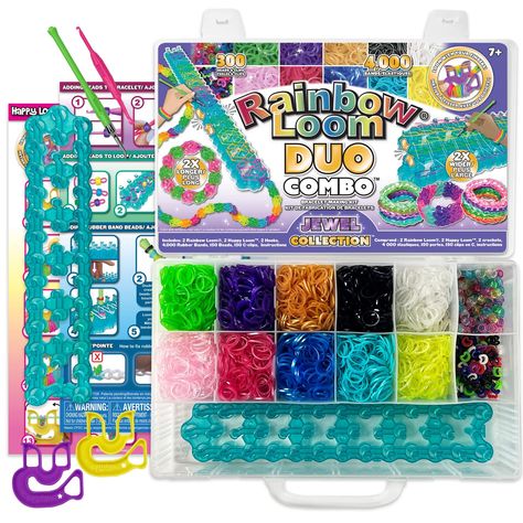 Monster Tail, Rainbow Looms, Rainbow Loom Designs, Bracelet Making Kit, Multiple Bracelets, Rubber Band Bracelet, Jewelry Making Kits, Loom Bands, Manhattan Toy