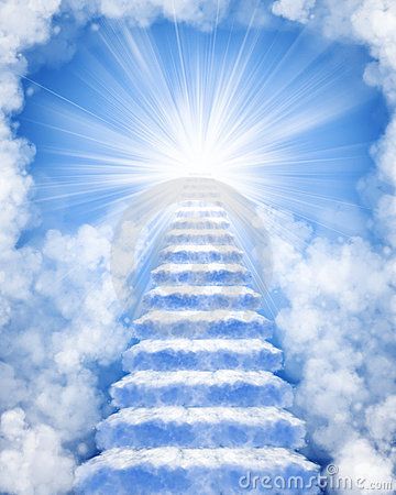 cloud image | ... Made Of Clouds To Heaven Royalty Free Stock Photo - Image: 18241525 Heaven Images, Heaven Pictures, Heaven Painting, Stairs To Heaven, Blue Sky Clouds, Heaven Art, Way To Heaven, Samana, Stairway To Heaven