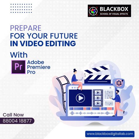 Blackbox is known as one of the best visual effects # institutes in #Noida that's offer #Video #Editing #Course . Join us and make your future in video editing and get 100% #job #placement. #Admission is open for 2022-2023. Our Course ✅Video Editing ✅VFX ✅MOTION ✅GRAPHICS ✅GRAPHICS DESIGN ✅PHOTOGRAPHY ☎️: +91-8800418877,8800606360,01204292888 #BLACKBOXSCHOOL #Video #VideoEditing #VisualEffects #VFX #MotionGraphics #PHOTOGRAPHY #graphicdesign #instadesign #illustration #videoeditingcourse Learn Video Editing, Video Editing Course, Marriage Video, Train Posters, Corporate Videos, Enroll Now, Job Placement, Video Course, Premiere Pro