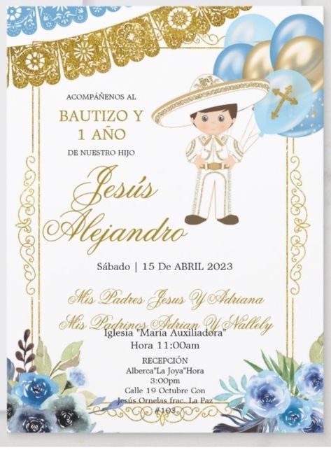 Bautizo Charro Invitations, Charro First Birthday Boy, Charro Theme Bautizo, Charro Bautizo Ideas Boy, Charro Party Ideas, Charro Invitations, Bautizo Ideas Boy, Bautizo Ideas Decoracion, Charro Theme