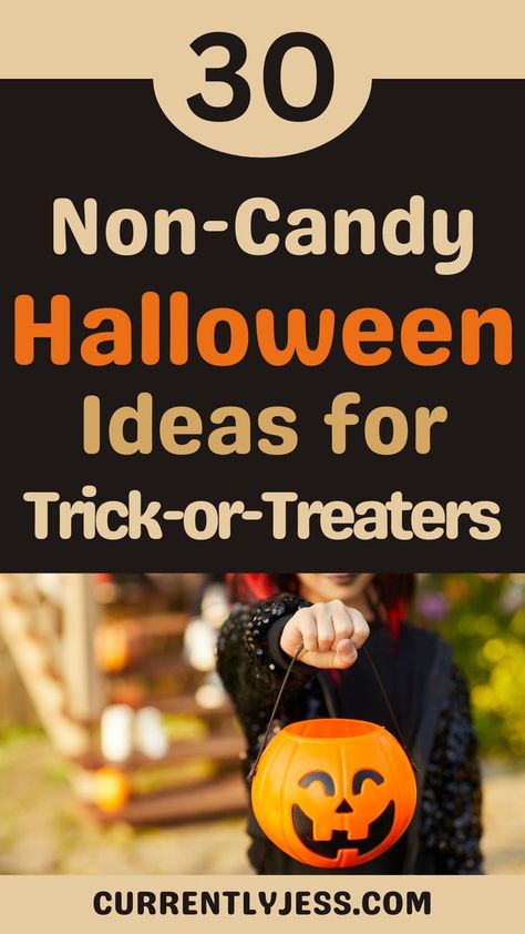 Looking for spooktacular non-candy options for Halloween? Check out these fun and creative alternatives that will delight trick-or-treaters and party guests alike! From glowing goodies to spooky stickers, these non-candy treats are perfect for adding extra fun to your Halloween celebrations. No candy, no problem—these ideas will make your Halloween unforgettable! Non Candy Halloween Treat Bags, Halloween Class Treats Non Candy, Halloween Candy Bag Ideas, Halloween Treat Ideas For Kids, Diy Halloween Favors, Halloween Treat Bag Ideas, Halloween Class Treats, Halloween Candy Alternatives, Creative Halloween Treats