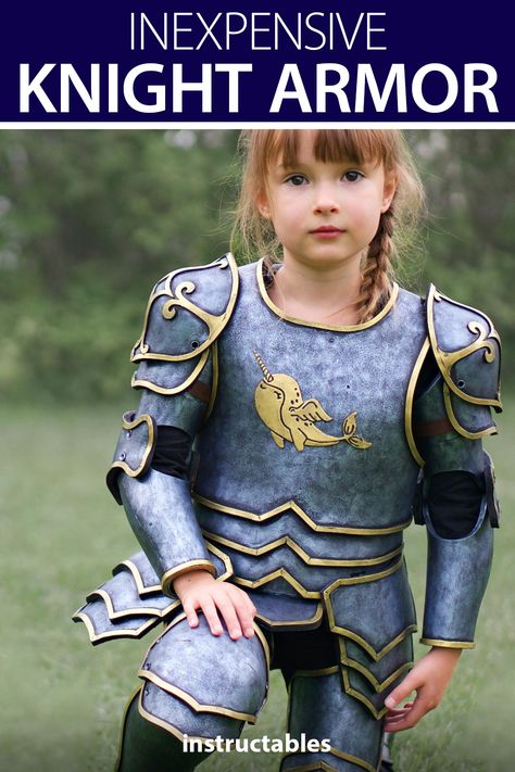 Diy Knight Costume, Costume Chevalier, Eva Foam Armor, Foam Cosplay, Kid Costume, Knight Outfit, Cardboard Costume, Foam Armor, Knight Costume