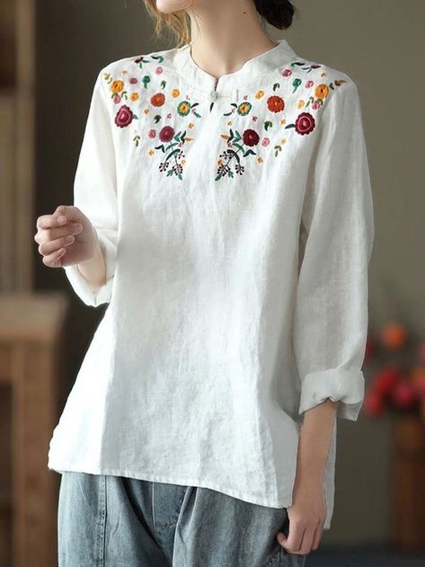 DIY embroidery shirt