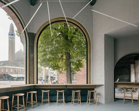 Museum Cafe, Roof Shapes, Building Section, Adaptive Reuse, Listed Building, Ground Floor Plan, Arched Windows, Window Frames, Exhibition Space