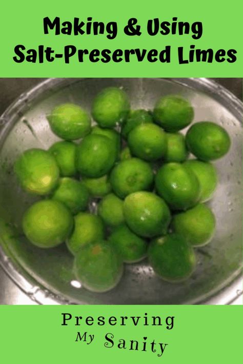 Salt-Preserved Limes - Preserving My Sanity Preserved Limes, Best Margaritas, Preserving Vegetables, Fermenting Weights, Introducing Me, Canning Vegetables, Canning Jam, Mind Hacks, Key Lime Juice