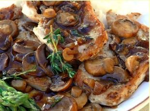 Pork Chop Marsala Pork Chops Marsala, Pork Marsala, Roast Pork Chops, Marsala Recipe, Healthy Cheese, Pork Ham, Boneless Pork Chops, Pork Chop, Pork Chop Recipes