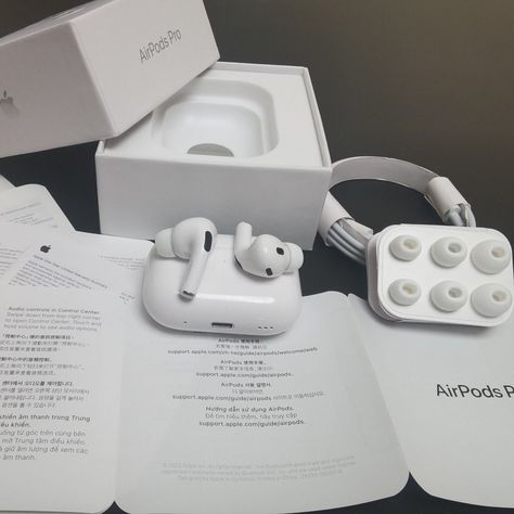 Apple Air Pods Pro (Gen 2), Sealed With Charging Case. Earbud Decoration, Apple Air Pods Pro, Airpod Pros, Headphones Apple, Air Pods Pro, Apple Headphones, Apple Headphone, Air Pod, Bday Gifts