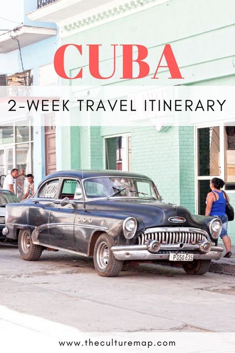 2 weeks in Cuba - travel guide and itinerary. Includes ideal route, accommodation, transport, and what to see, do and eat. #Cuba #Havanna #Trinidad #Vinales Cuba Itinerary, Cuba Holiday, Cuba Beaches, 2023 Travel, Visit Cuba, Sunset Boulevard, International Travel Tips, Cuba Travel, Backpacking Europe