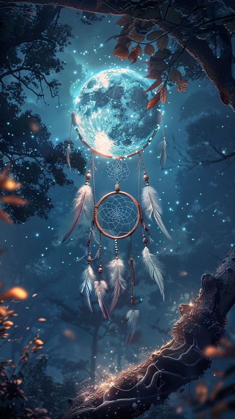 #Mystical Moonlit #Dreamcatcher: A glowing #dreamcatcher hangs amidst a #moonlit forest, casting magical light through its intricate web. #dreamcatcher #mystical #moonlit #forest #glowing #aiart #aiphoto #stockcake ⬇️ Download and 📝 Prompt 👉 https://stockcake.com/i/mystical-moonlit-dreamcatcher_921418_995190 Dream Catcher Wallpaper Iphone, Dreamcatcher Aesthetic, Yoga Flowers, Moonlit Forest, Dreamcatcher Wallpaper, Magical Light, Camera Wallpaper, Mystical Moon, Dream Catcher Art