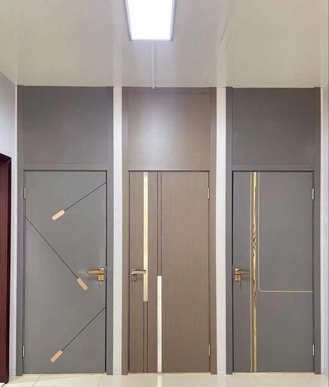 Ms Door Design Modern, Bathroom Door Design Modern, Main Door Design Entrance, Bathroom Door Design, درابزين السلم, Reclaimed Wood Bar, Latest Door Designs, Door And Window Design, Flush Door Design