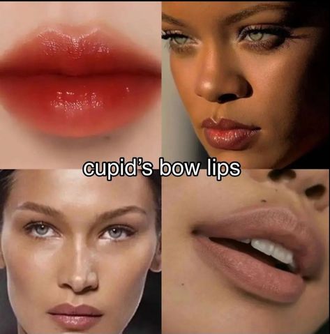 Cupid bow lips example Cupid Bow Lips Aesthetic, Cupid’s Bow, Cupid Lips Shape, Lips Cupids Bow, Bow Shaped Lips, Cupid Makeup Looks, Cupid's Bow Lips, Cupid Bow Lips, Cupid Lips