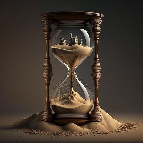 Sand In Glass Ideas, Sand Hourglass Drawing, Sand Timer Photography, Hour Glass Art, Sand Timer Tattoo, Hourglass Photography, Hourglass Wallpaper, Sand Dial, Hourglass Art