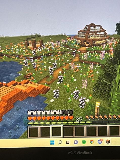 Flower Field Minecraft, Minecraft Flower Field, Minecraft Seed, Flower Meadow, Flower Field, Minecraft, Seeds, Flowers