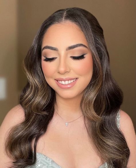 ✨ Bridal Inspo Alert! ✨ Check out this stunning look: matte eyes with a smoky line and soft glam, perfect for those special moments leading up to your big day. Save this for inspo and let your bridal beauty shine! 💍💕 #BridalInspo #SoftGlam #MatteEyes #SmokeyLiner #VeroSolimanBeauty #BridalMakeup #WeddingLook #njbrides #NJBridalMakeup #NJMakeupArtist Wedding Makeup Elegant Classy, Soft Glam Brown Eyes, Soft Glam Formal Makeup, Soft Glam Makeup Brown Eyes, Formal Makeup, Soft Glam Makeup, Wedding 2025, Nails Makeup, Soft Glam