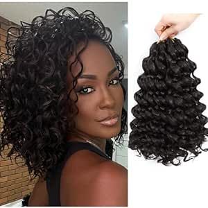 Ocean Wave Crochet Hair 14 Inch 8 Packs Color 4 Dark Brown Deep Wave Crochet Braids Hair Short Curly Crochet Braiding Hair for Women (14 Inch (Pack of 8), 4#) Ocean Wave Crochet, Hair Short Curly, Ocean Wave Crochet Hair, Crochet Braiding Hair, Crochet Braids Hair, Wave Crochet, Hair For Women, Crochet Braids Hairstyles, Braids Hair