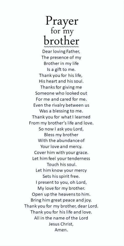 Prayer For Brother, Brother Prayers, Journaling Prayers, Prayers For Brother, Prayer For My Brother, Prayers For Family, Journal Bible Quotes, Prayer For My Family, Prayer For Guidance