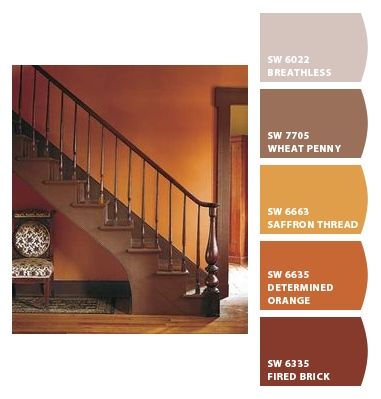 Paint colors from ColorSnap by Sherwin-Williams Turmeric Wall Color, Sherwin Williams Marigold, Saffron Paint Color, Turmeric Paint Color, Dark Orange Painted Walls, Amber Paint Color, 70s Paint Colors, Sherwin Williams Orange Paint Colors, Orange Painted Walls