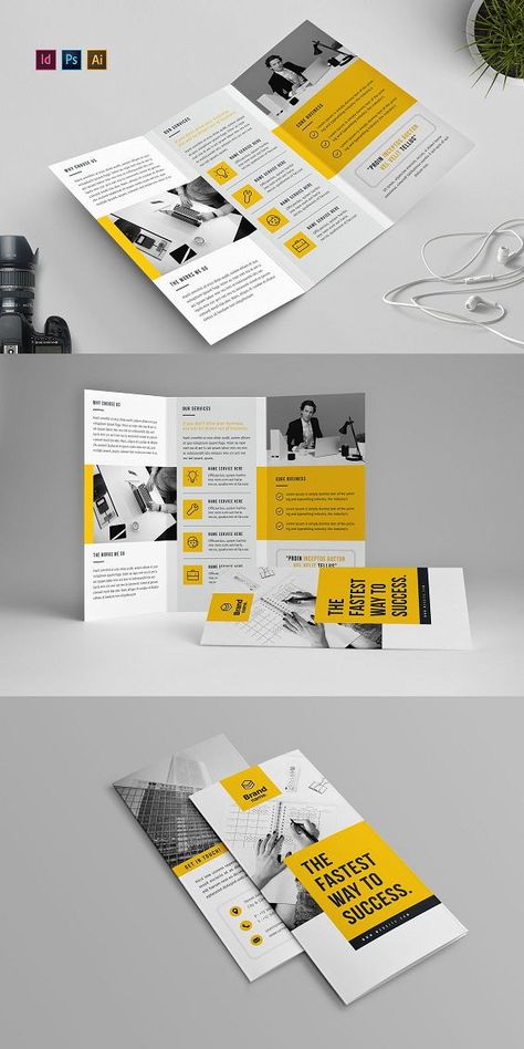 This Brochure Template can be used for any business purpose or others Projects.FeaturesSize : A4 (21×29.7 CM)Editable in Adobe PhotoshopEditable in Adobe InDesignEditable in Adobe IllustratorUses free fontsPrint ready [CMYK]300 DPI ResolutionThe photos in preview image are not included. #graphicdesigner #graphicdesign #Trifold Brochure Burger Ads, Church Brochures, Trifold Brochure Design, Print Fonts, Publication Design, Trifold Brochure, Brochure Design, Brochure Template, Creative Market