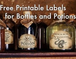 Diy Halloween Apothecary Jars, Halloween Wine Bottle Labels, Labels For Bottles, Halloween Labels Printable, Halloween Apothecary Jars, Halloween Bottle Labels, Free Printable Halloween, Halloween Potion Bottles, Bottle Labels Printable