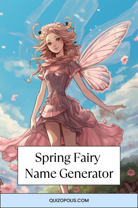 Unlock the secrets of spring with our Fairy Name Generator! 🌸✨ What's your fairy tale name? Cute Name Generator, Fairy Name Generator, Kawaii Names, Fairy Names, Cute Name, Spring Fairy, Cute Names, Name Generator, Generators