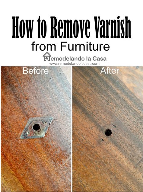 How to easily remove varnish from furniture. Removing Varnish From Wood Furniture, How To Remove Varnish From Wood, Remove Varnish From Wood, Sideboard Buffet Makeover, Redoing Furniture, Cheap Patio Furniture, Buffet Makeover, Furniture Sketch, Paint Tips