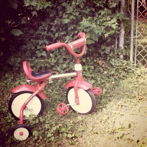 Vintage red tricycle Billy The Puppet, Red Tricycle, Retro Bikes, The Muppet Show, Vintage Bicycles, Tricycle, Wagons, Bicycle, Bike