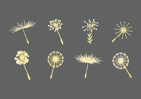 Free Dandelion Icons Vector Dandelion Drawing, Abc Coloring Pages, Dandelion Designs, Sound Art, Type Illustration, Dandelion Flower, Logotype Design, Art Icon, Flower Illustration