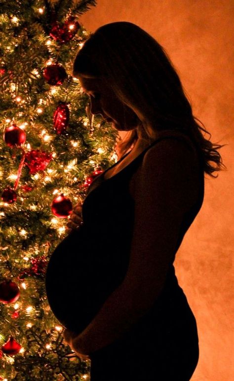 Kids Christmas Trees, Picture Christmas Tree, Christmas Maternity, Christmas Tree Silhouette, Maternity Picture, Photography Winter, Ideas Photography, Tree Silhouette, Winter Kids