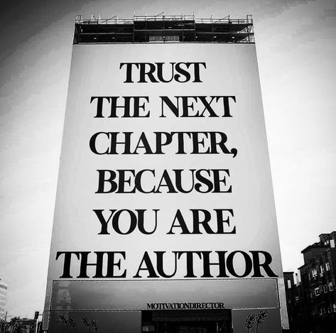 Christy Cole on Instagram: “"Trust the next chapter, because YOU are the author." -The Universe * * #Author #YouCanDoIt #NextChapter #Trust #Beautiful #Love…” Trust The Next Chapter Because You Are The Author, Trust The Next Chapter, Namaste Yoga, Inspiration Quote, Spread Love, Next Chapter, Peace Sign, Beautiful Love, Out Loud