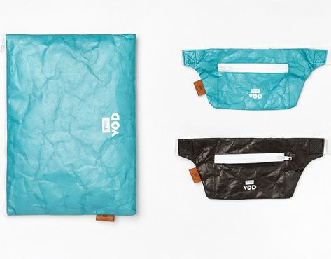 Cool Fanny Packs, Tyvek Bags, Tyvek Wallet, Fused Plastic, Paper Bag Design, Recycled Plastic Bags, Fabric Envelope, Tech Pouch, Reusable Packaging