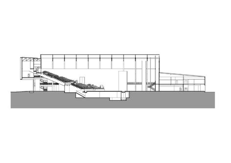 Gallery of Singha D’luck Cinematic Theatre / Architects 49 - 15 Theatre Section, Section A, Concept Diagram, Projection Mapping, Architects, Rap, Floor Plans, Architecture, Building