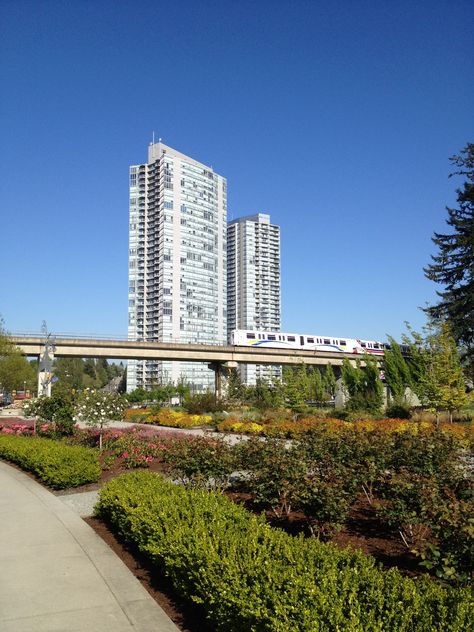 Holland Park in Surrey, BC #Skytrain #park #greenspace Surrey Bc, Holland Park, Prince Edward Island, Beautiful Ocean, Vancouver Canada, Green Space, Nova Scotia, British Columbia, Niagara Falls