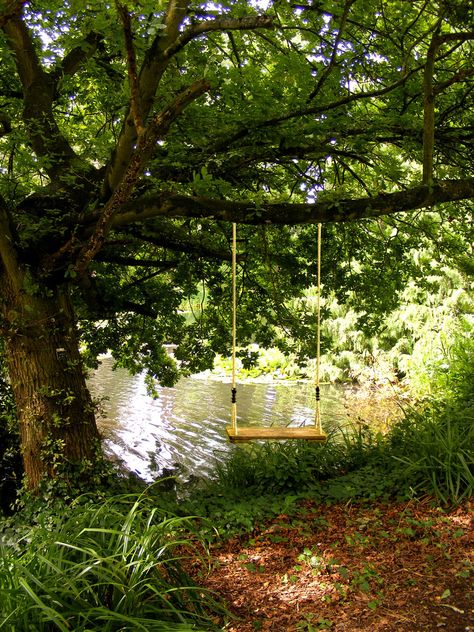 . Vrindavan Dham, Swing Set Plans, Pink Blossom Tree, Rainforest Theme, Porch Wood, Beside Still Waters, Hidden Forest, Nordic House, Backyard Swings