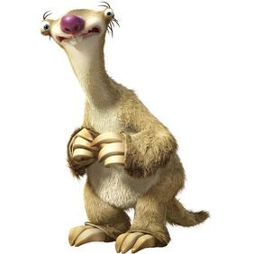 Sid-ice-age-22617668-500-500 Ice Age Funny, Ice Age Sid, Ice Age 4, Ice Age Collision Course, Ice Age Movies, Sid The Sloth, Sloth Birthday, Giant Bomb, Blue Sky Studios