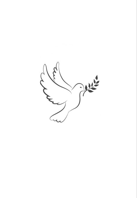 Single Line Dove Tattoo, Dove Behind Ear Tattoo, Tiny Dove Tattoo, Dove Doodle, Biblical Doodles, Dove Bird Tattoo, Dove Background, Small Dove Tattoos, Bolo Minecraft