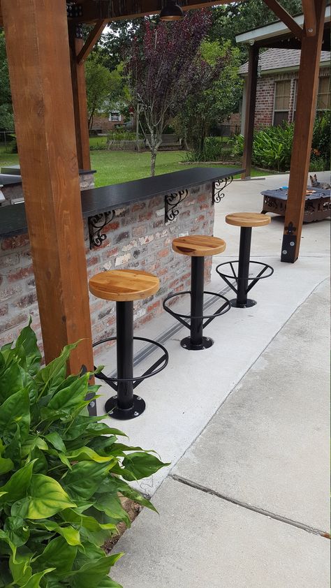 Silo Bar, Bar Stools Outdoor, Celine Store, Unicorn House, Wood Mosaic Tile, Honed Marble Tiles, Sandstone Tiles, Portable Bar, Patio Bar Stools