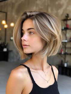 #BEAUTY, #RELATIONSHIPS #Fashion #Animals #Outfits #Winter Outfits #Animals Short Hairstyles Women 2024, Short Bob Hairstyles For Fine Hair 2024, Kort Page, Haircuts 2024, Blonde Hair Transformations, Chin Length Hair, Angled Bob, Lob Haircut, Short Hair Balayage