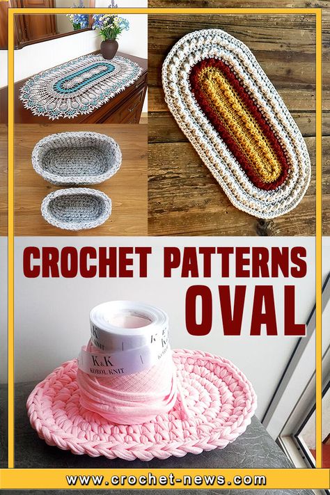 How to Crochet an Oval Crochet Oval Patterns Free Crochet Oval Placemat Patterns, Crochet Oval Mug Rug, Crochet Oval Placemats Free Pattern, Crochet Oval Placemat, Crochet Oval Table Runner, Oval Crochet Pattern, Crochet Oval Pattern, Crochet An Oval, Crochet Oval Doily