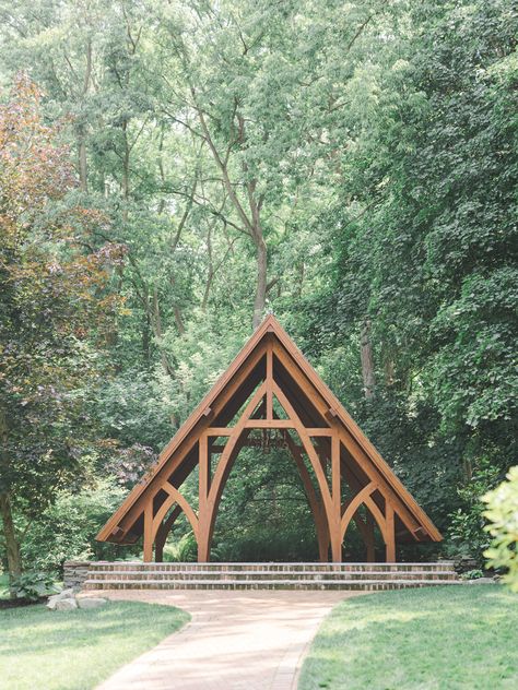 Forest Chapel, Outdoor Chapel, Event Venue Design, Open Air Chapel, Church Design Architecture, Chapel In The Woods, Homestead Wedding, Backyard Playground, Church Design