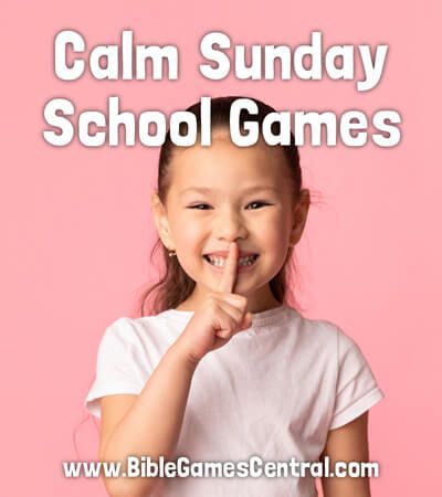 Looking for fun Sunday School games that do not get kids overly excited? Or Bible games to help settle children down before you transition to a Bible lesson? Here are some of our favorites. Sunday School Games Elementary Bible Activities, Childrens Church Games Activities, End Of Year Sunday School Activities, Fun Bible Games For Kids, Children's Church Games, Bible Skills Games For Kids, Activities For Elementary, Games For Bible School, One Day Bible School Ideas