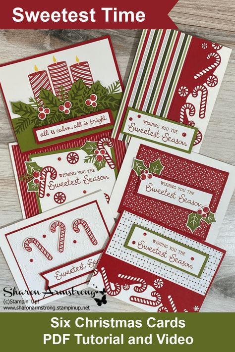 Sweetest Time Bundle Stampin Up Cards, Su Sweetest Christmas Cards, Stampin Up Sweetest Time Christmas Cards, Stampin Up Sweetest Time, Sweetest Time Stampin Up Cards, Sweetest Christmas Stampin Up Cards, Stampin Up Christmas Cards 2021-2022, Stampin Up Sweetest Christmas, Fast Christmas Cards