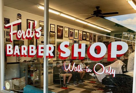 Classic Barber Shop, Barber Shop Interior, Lucky Penny, Shop Front, Shop Interior, Haircut Ideas, Barber Shop, Movie Stars, Hair Cuts