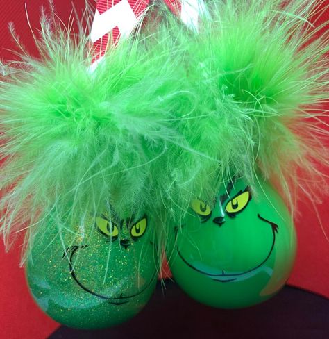 Grinch Light Bulb Christmas Ornament Mr Grinch Christmas | Etsy Lightbulb Ornaments, Fall Festival Decorations, Diy Grinch, Grinch Ornament, Light Bulb Crafts, Grinch Christmas Party, Bulb Ornaments, Mr Grinch, Light Bulb Ornaments