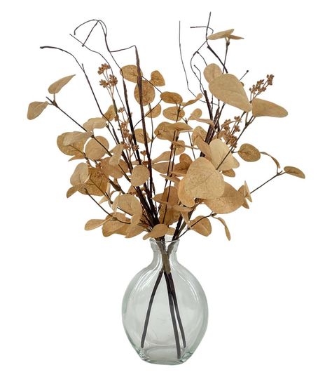 Simple Fall Floral Arrangements, Fall Decor For Home, Fall Kitchen Table Centerpieces, Large Glass Vase Filler Ideas, Fall Vase Decor, Fall Floral Arrangements Centerpiece, Fall Vase Filler Ideas, Fall Vase Arrangements, Glass Vase Filler Ideas