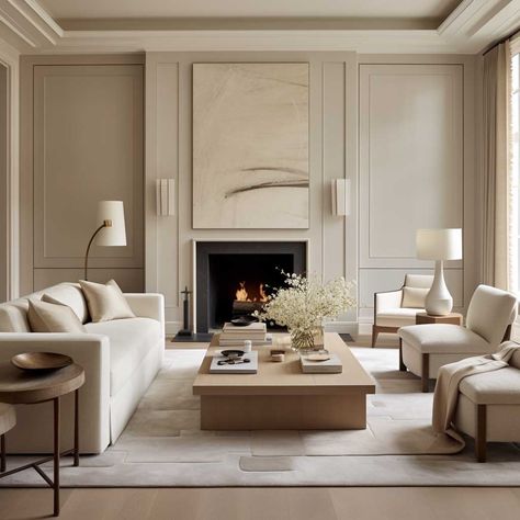 Formal Living Room Designs, Minimalist Living Room Decor, Transitional Decor Living Room, Beige Living Rooms, Luxury Home Furniture, Classic Living Room, Simple Living Room, Transitional Living Rooms, Decoration Inspiration